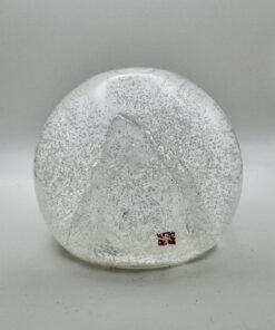 Schneekugel, Schüttelkugel mit Matterhorn, Mundgeblasen in der Glasbläserei, Schweizer Handwerk