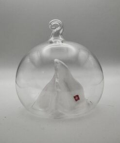 Kugel Matterhorn zum hängen, Schweizerkreuz, Mundgeblasen, Schweizer Handwerk